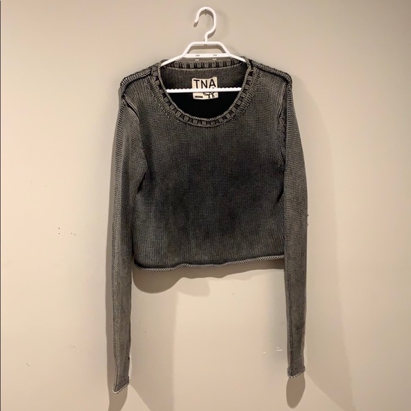 Aritzia TNA Grey Ombré Sweater - Women’s Size XS - Picture 2 of 5